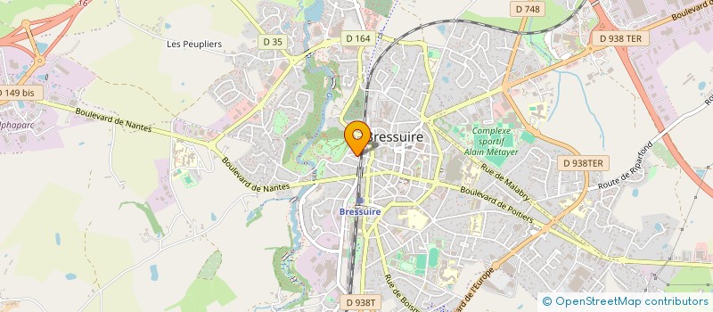 localisation de l'entreprise MADAME ANAIS MAROLLEAU  BRESSUIRE