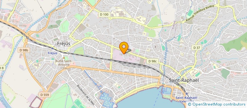localisation de l'entreprise MADAME ANAIS MARQUES DE OLIVEIRA à FREJUS