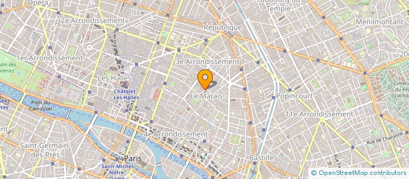 localisation de l'entreprise MADAME ANAIS MARTANE  PARIS