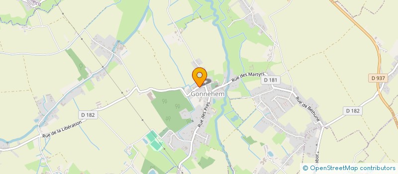 localisation de l'entreprise MADAME ANAIS MARTIN  GONNEHEM