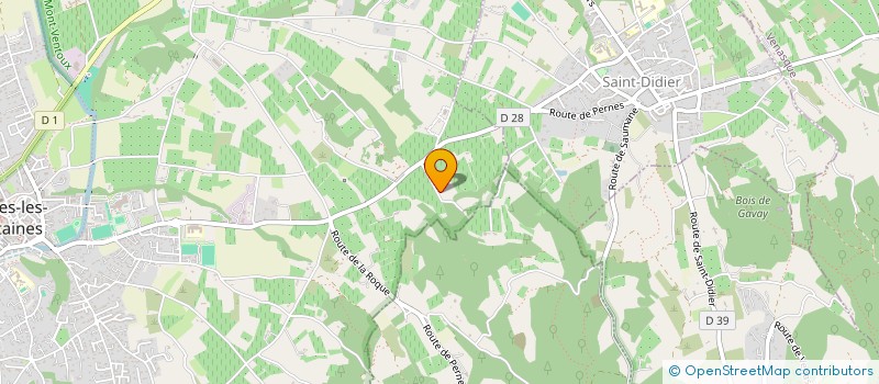 localisation de l'entreprise MADAME ANAIS MASSELOT  PERNES-LES-FONTAINES