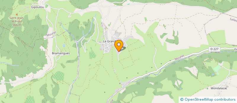 localisation de l'entreprise MADAME ANAIS MASSINI  MOURET