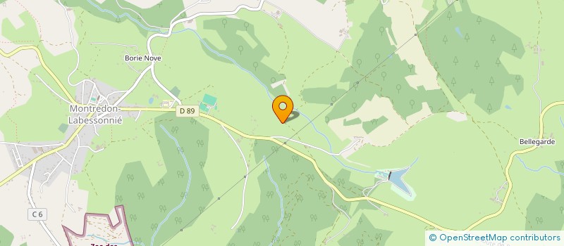 localisation de l'entreprise MADAME ANAIS MAUREL  MONTREDON-LABESSONNIE