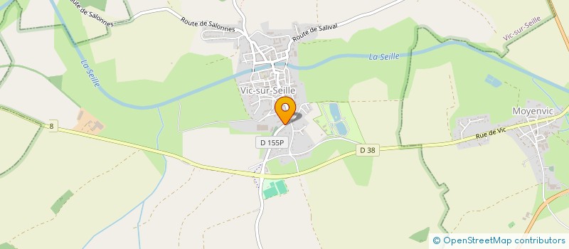 localisation de l'entreprise MADAME ANAIS MAYEUR  VIC-SUR-SEILLE