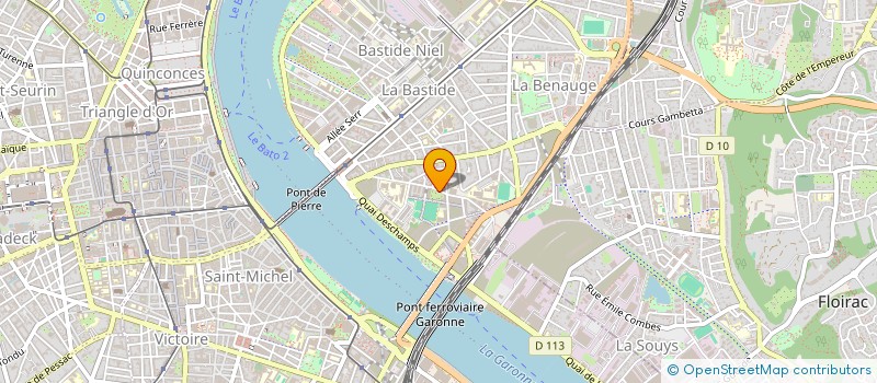 localisation de l'entreprise MADAME ANAIS MAZAURY  BORDEAUX