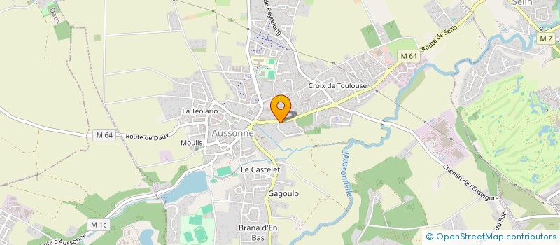 localisation de l'entreprise MADAME ANAIS MAZELLA  AUSSONNE