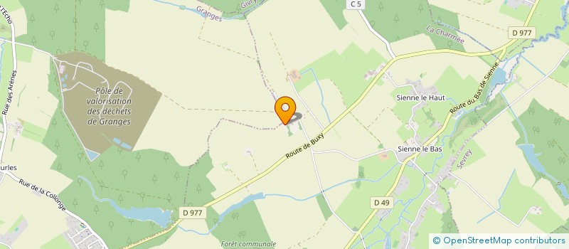 localisation de l'entreprise MADAME ANAIS MAZOYER  LA CHARMEE