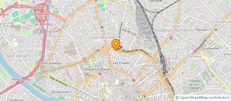 localisation de l'entreprise MADAME ANAIS MECHINEAU à TOULOUSE