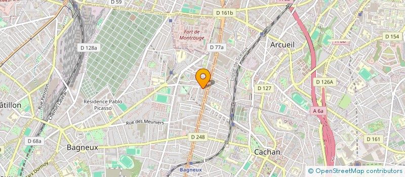 localisation de l'entreprise MADAME ANAIS MENAND à BAGNEUX