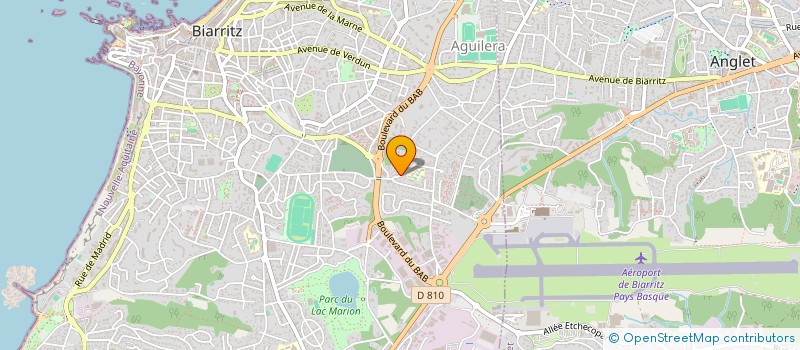 localisation de l'entreprise MADAME ANAIS MERGY à BIARRITZ