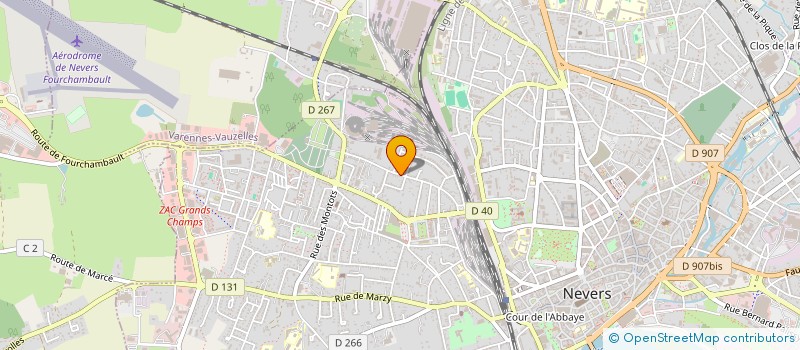 localisation de l'entreprise MADAME ANAIS MICHOT à NEVERS