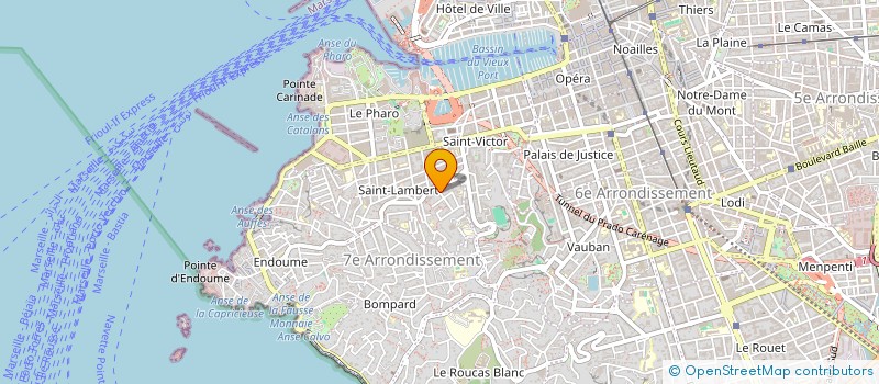 localisation de l'entreprise MADAME ANAIS MILOUX à MARSEILLE
