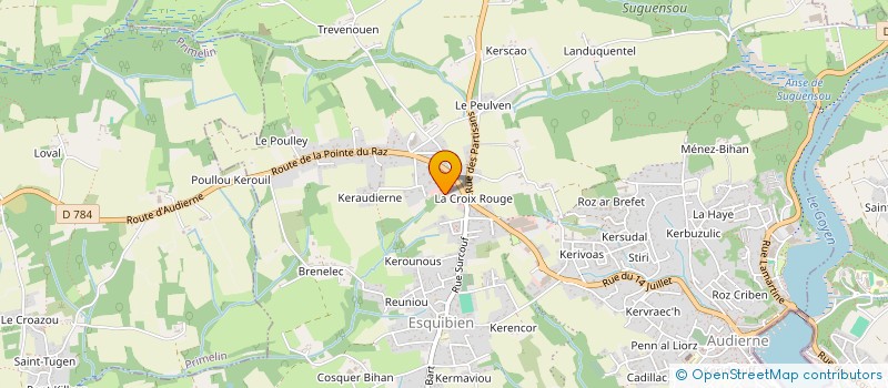 localisation de l'entreprise MADAME ANAIS MINET  AUDIERNE