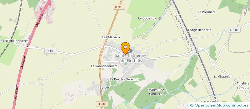 localisation de l'entreprise MADAME ANAIS MIRANVILLE  SAINTE-CATHERINE-DE-FIERBOIS