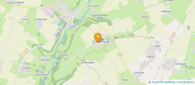 localisation de l'entreprise MADAME ANAIS MOINET  AUGE