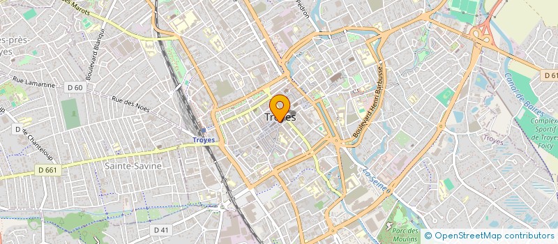 localisation de l'entreprise MADAME ANAIS MONAMY  TROYES