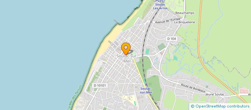 localisation de l'entreprise MADAME ANAIS MORA  SOULAC-SUR-MER