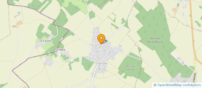 localisation de l'entreprise MADAME ANAIS MORGAND  GRESSEY