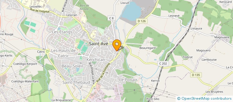 localisation de l'entreprise MADAME ANAIS MORIAU  SAINT-AVE