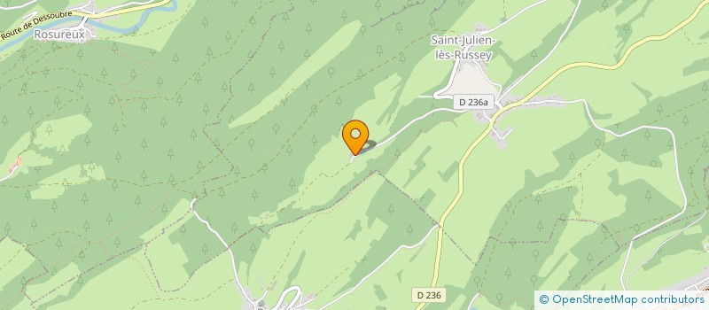 localisation de l'entreprise MADAME ANAIS MOUGIN  BARBOUX (LE)