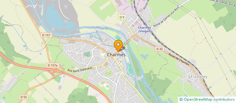 localisation de l'entreprise MADAME ANAIS MOUREY  CHARMES