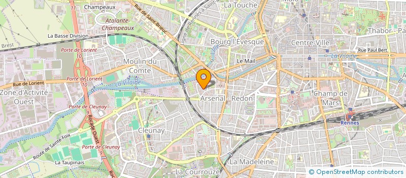 localisation de l'entreprise MADAME ANAIS MUNIGLIA  RENNES