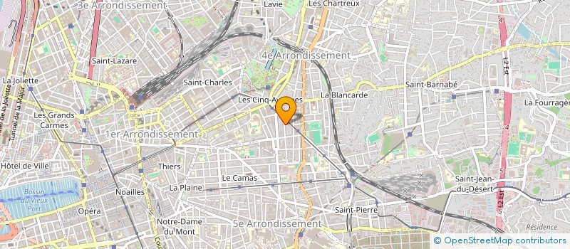 localisation de l'entreprise MADAME ANAIS MURAT à MARSEILLE