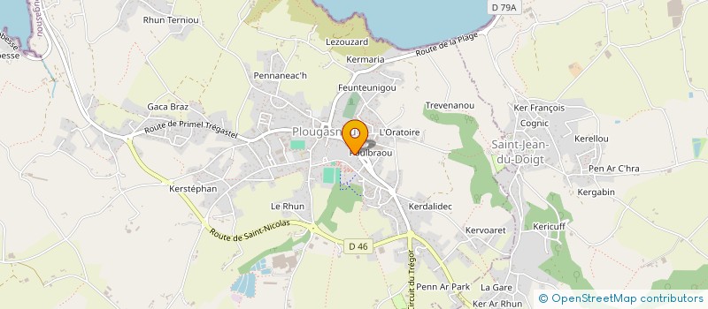 localisation de l'entreprise MADAME ANAIS MURLA  PLOUGASNOU