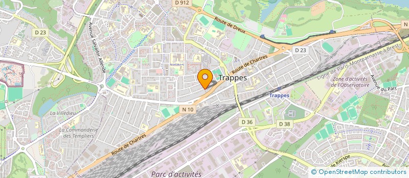 localisation de l'entreprise MADAME ANAIS NAKARS  TRAPPES