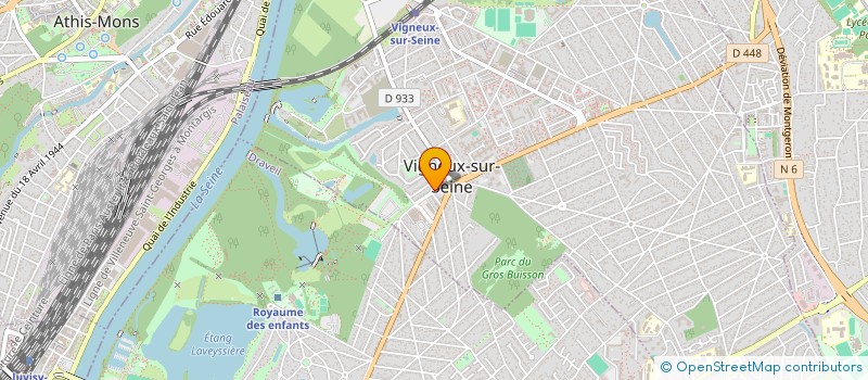 localisation de l'entreprise MADAME ANAIS NANA à VIGNEUX-SUR-SEINE