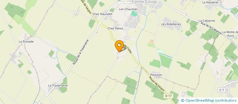 localisation de l'entreprise MADAME ANAIS NEAU  CORME-ECLUSE