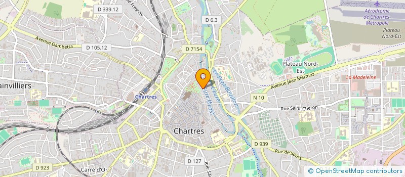 localisation de l'entreprise MADAME ANAIS NESSE à CHARTRES