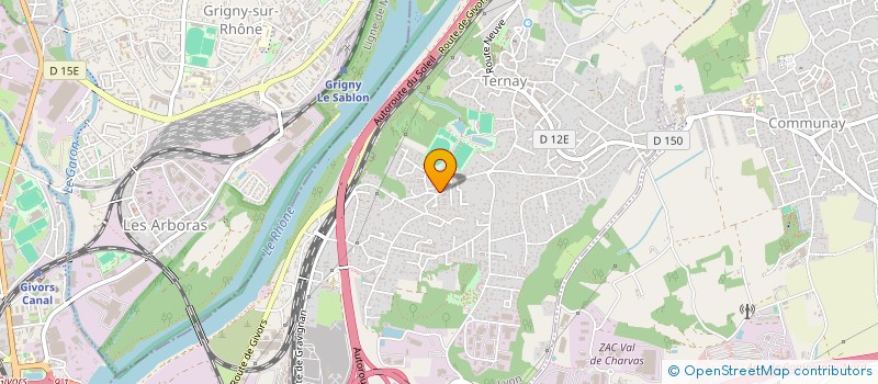 localisation de l'entreprise MADAME ANAIS NEYRAUD  TERNAY