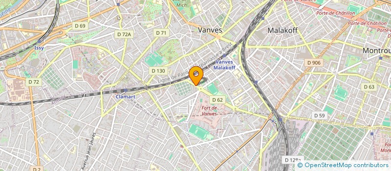 localisation de l'entreprise MADAME ANAIS NIVAULT  MALAKOFF