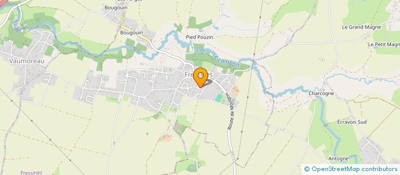 localisation de l'entreprise MADAME ANAIS NIVEAU  FRESSINES