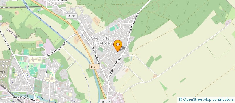 localisation de l'entreprise MADAME ANAIS NOGUES  OBERHOFFEN-SUR-MODER