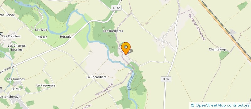 localisation de l'entreprise MADAME ANAIS NORGUET  TAUXIGNY-SAINT-BAULD