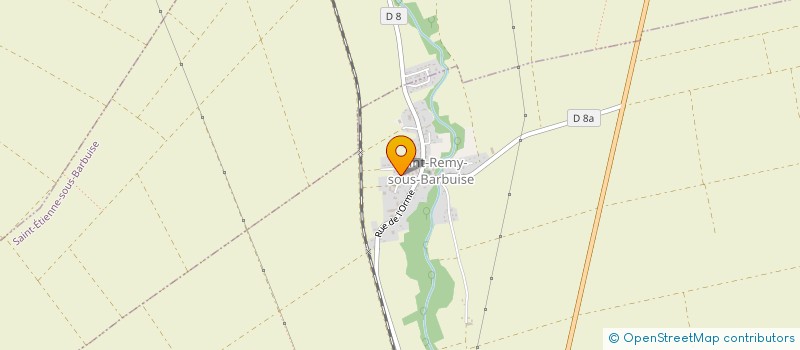 localisation de l'entreprise MADAME ANAIS ORTHWEIN  SAINT-REMY-SOUS-BARBUISE
