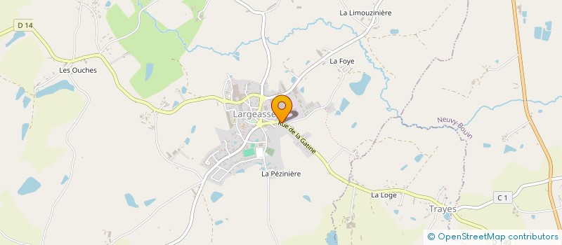 localisation de l'entreprise MADAME ANAIS PALLADIN  MONCOUTANT-SUR-SEVRE