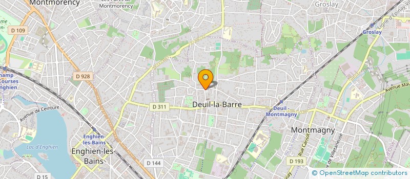 localisation de l'entreprise MADAME ANAIS PALLUAULT à DEUIL-LA-BARRE