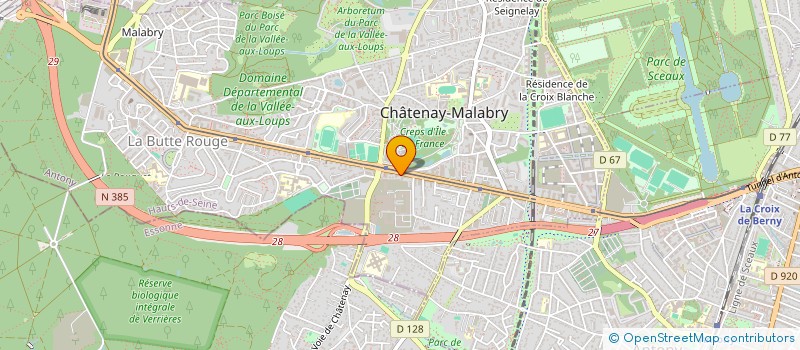 localisation de l'entreprise MADAME ANAIS PAN HUNG KUET à CHATENAY-MALABRY