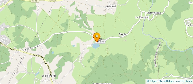 localisation de l'entreprise MADAME ANAIS PAPON  SAINT-GEORGES-DE-MONS