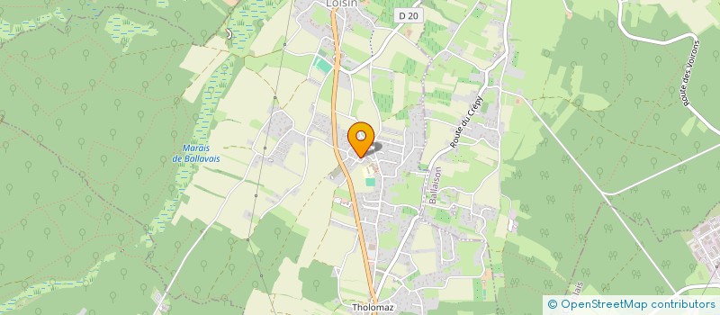 localisation de l'entreprise MADAME ANAIS PARADY  LOISIN