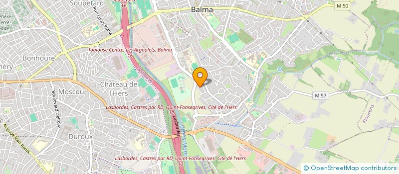 localisation de l'entreprise MADAME ANAIS PARAIN à TOULOUSE