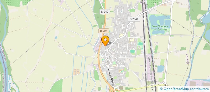 localisation de l'entreprise MADAME ANAIS PASTOR  LAPALUD