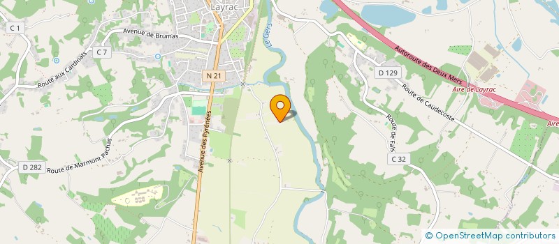 localisation de l'entreprise MADAME ANAIS PATINEC  JURANCON