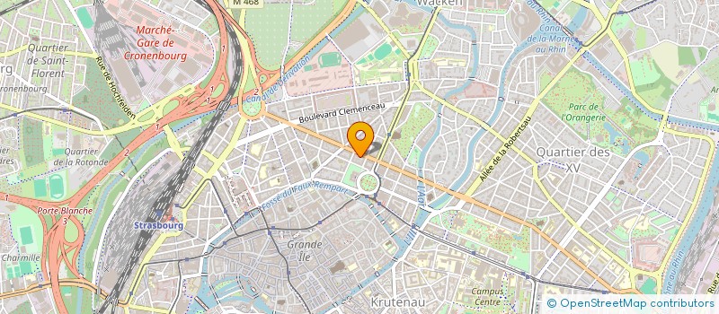 localisation de l'entreprise MADAME ANAIS PATRY à STRASBOURG