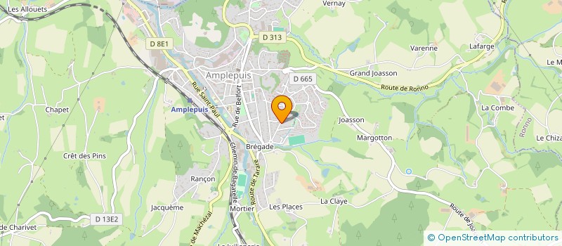 localisation de l'entreprise MADAME ANAIS PATTE à AMPLEPUIS