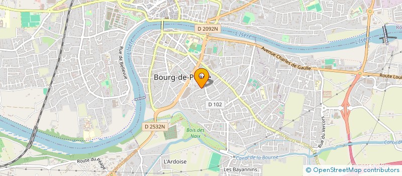 localisation de l'entreprise MADAME ANAIS PAULET  ROMANS-SUR-ISERE