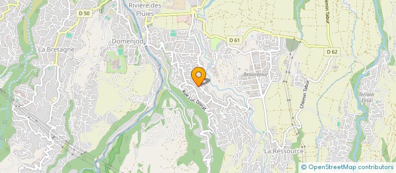 localisation de l'entreprise MADAME ANAIS PAYET  SAINTE-MARIE